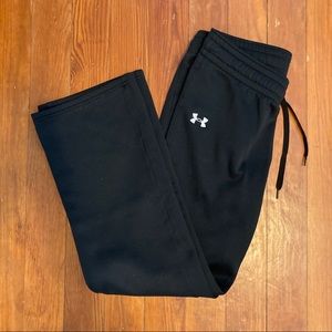 Black Under Armour sweatpants
